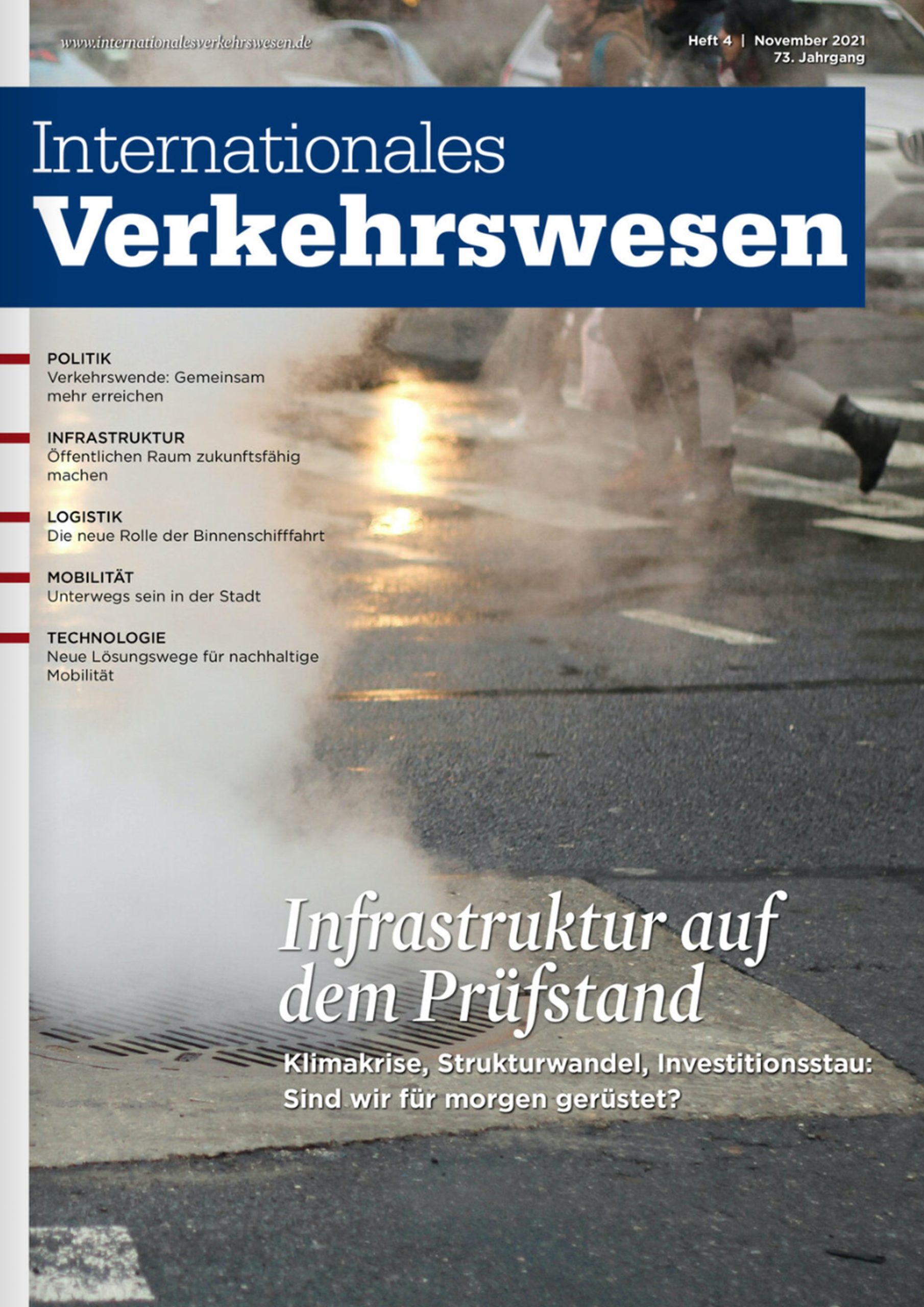 Titel Internationales Verkehrswesen 4|2021: Trialog Publishers Verlagsgesellschaft